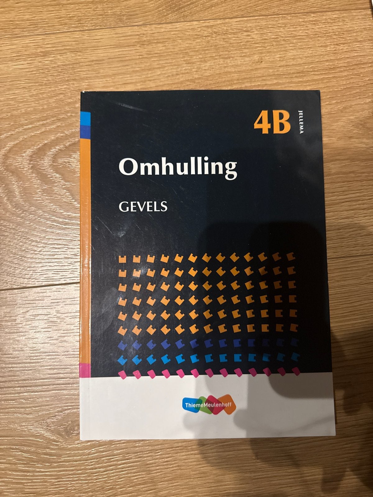 Omhulling Gevels - Jellema Hogere Bouwkunde 4B, Ophalen of Verzenden, Beta, Zo goed als nieuw, HBO