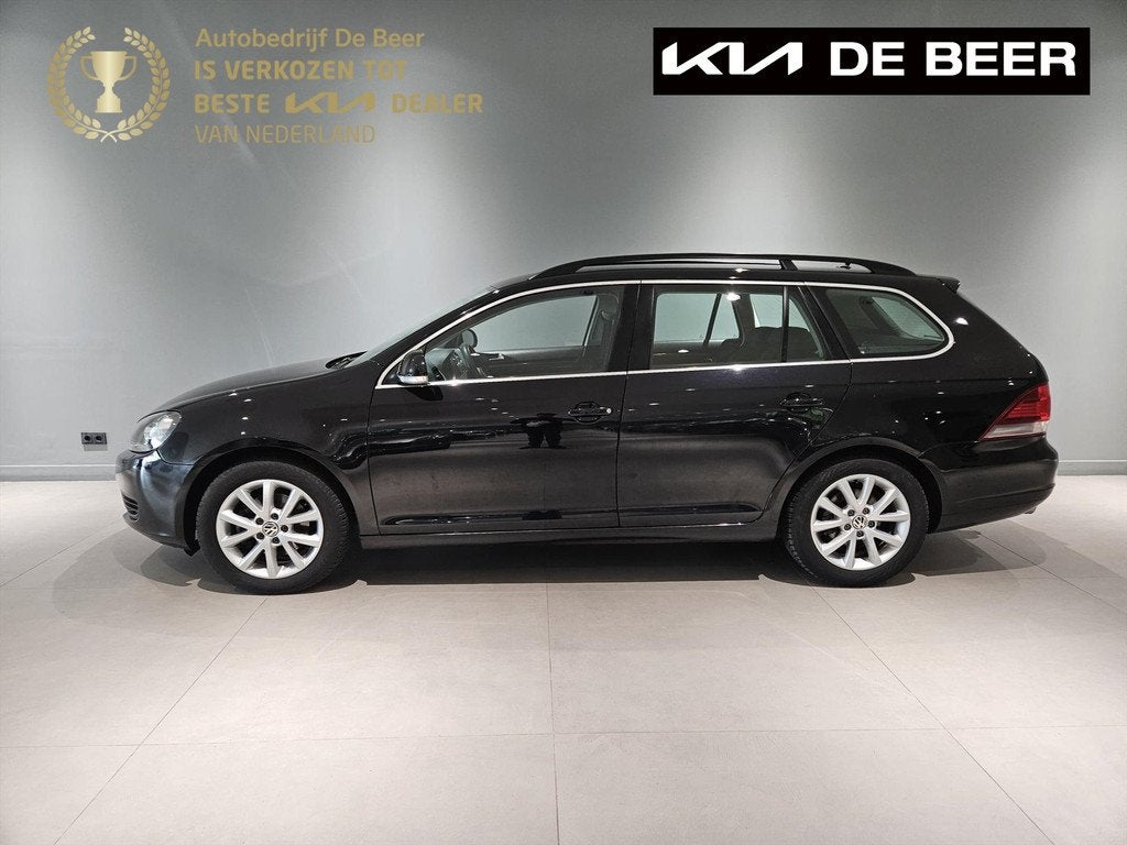 VOLKSWAGEN Golf 1.4 TSI 90KW VARIANT Highline, Voorwielaandrijving, Stof, Gebruikt, Zwart