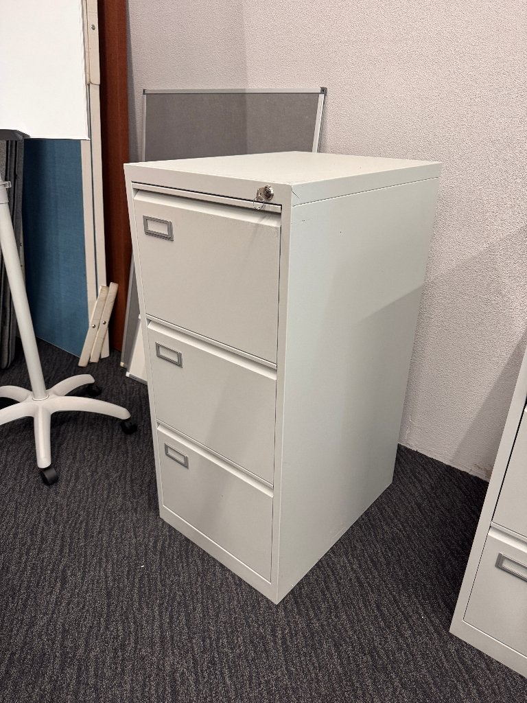 Archiefkast / Dossierkast – 3 lades, Minder dan 50 cm, Gebruikt, 100 tot 150 cm, Ophalen of Verzenden