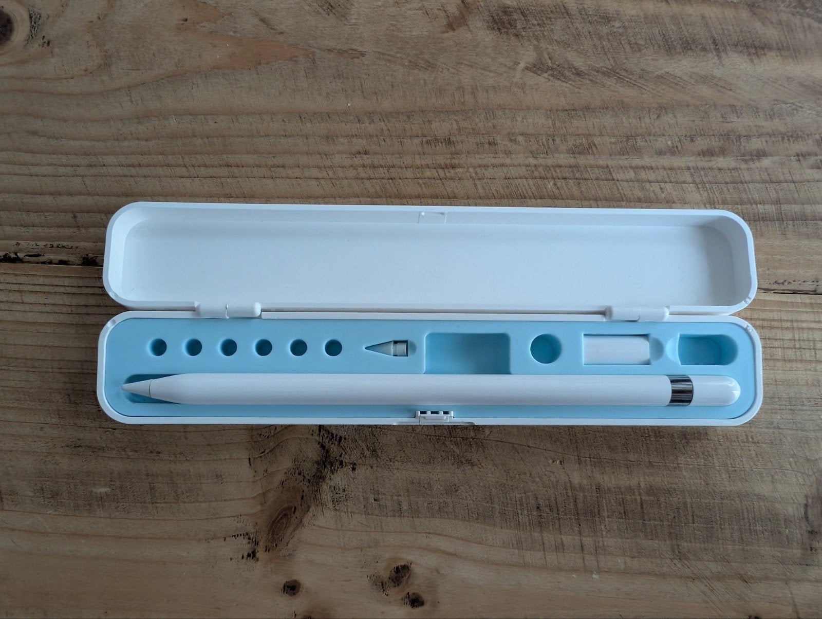 Apple Pencil 1 2022, weinig gebruikt, doosje, reserve, 10 inch, Overige modellen, Wit, Ophalen of Verzenden