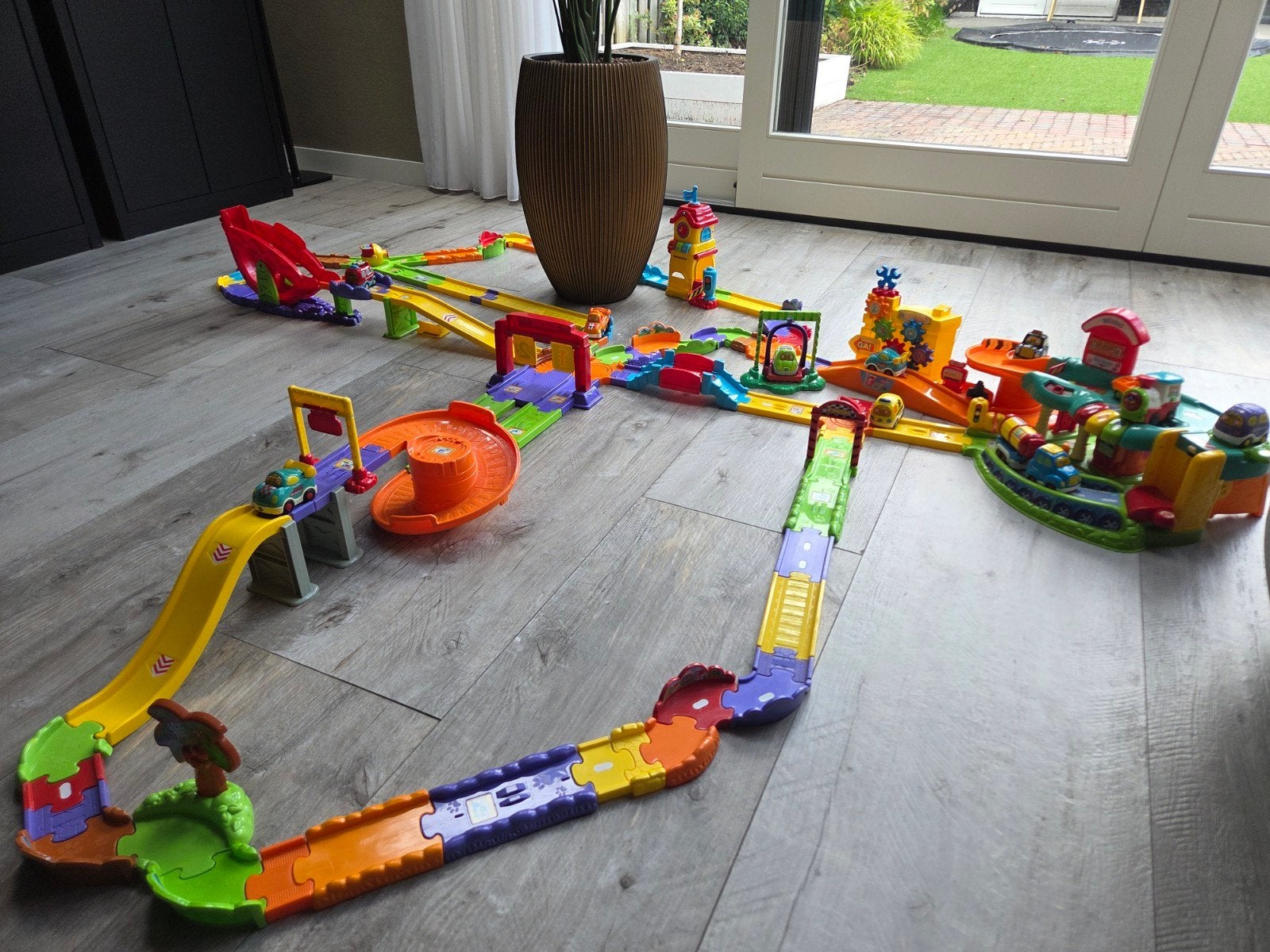 Grote VTech Toet Toet Auto's en Zoef Zoef Dieren set, Kinderen en Baby's, Speelgoed | Vtech, Ophalen, Gebruikt