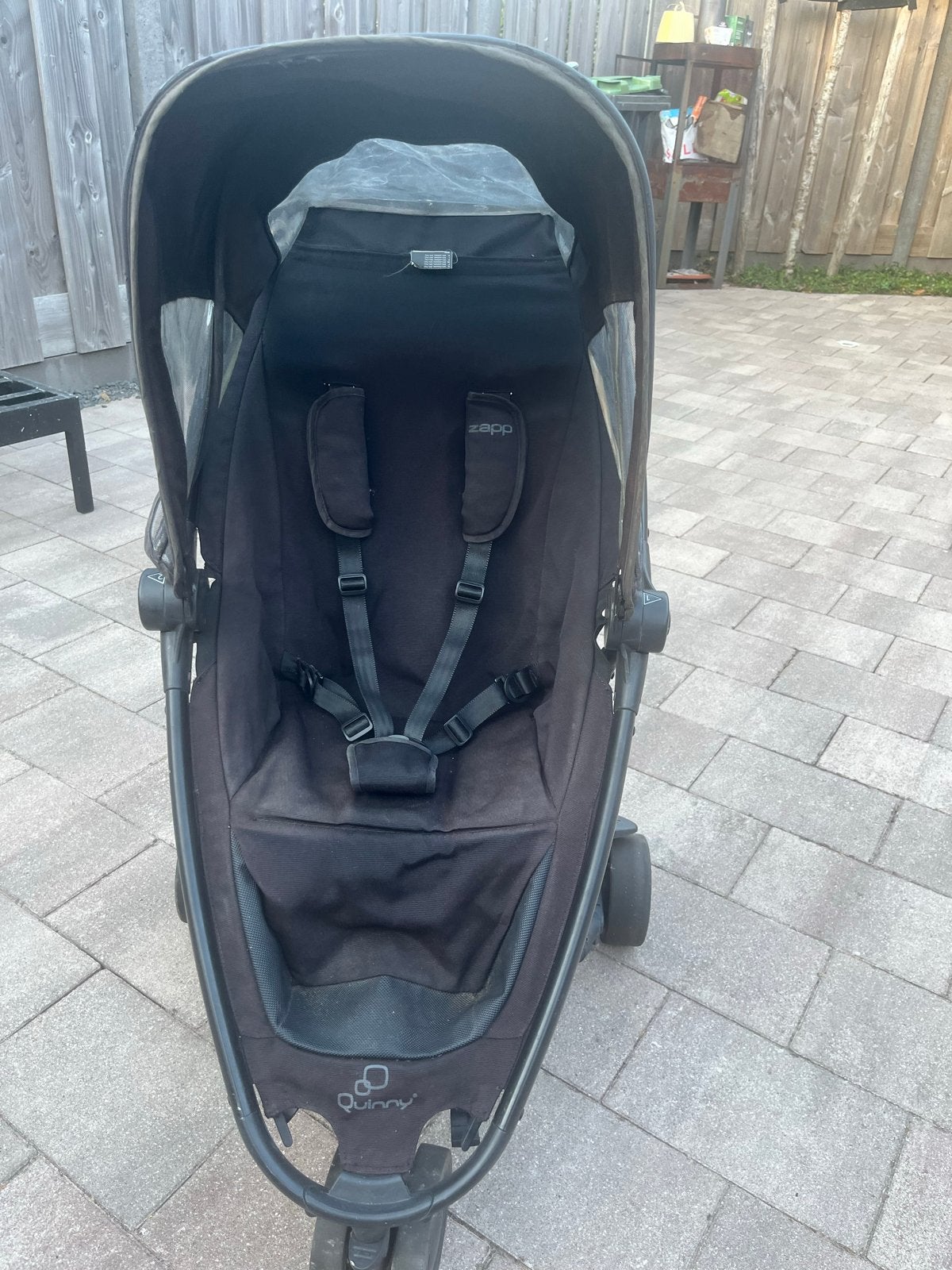 Quinny Zapp Xtra 2 Buggy - Zwart, Ophalen, Gebruikt, Kinderwagen, Quinny