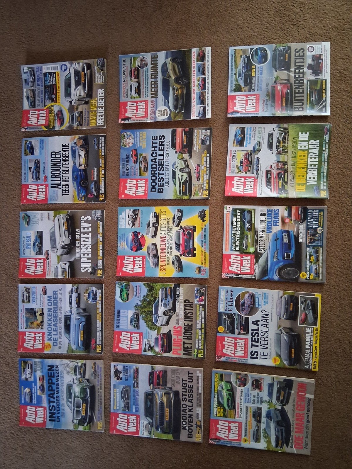 AutoWeek tijdschriften - Zien er goed uit, Ophalen of Verzenden, Zo goed als nieuw