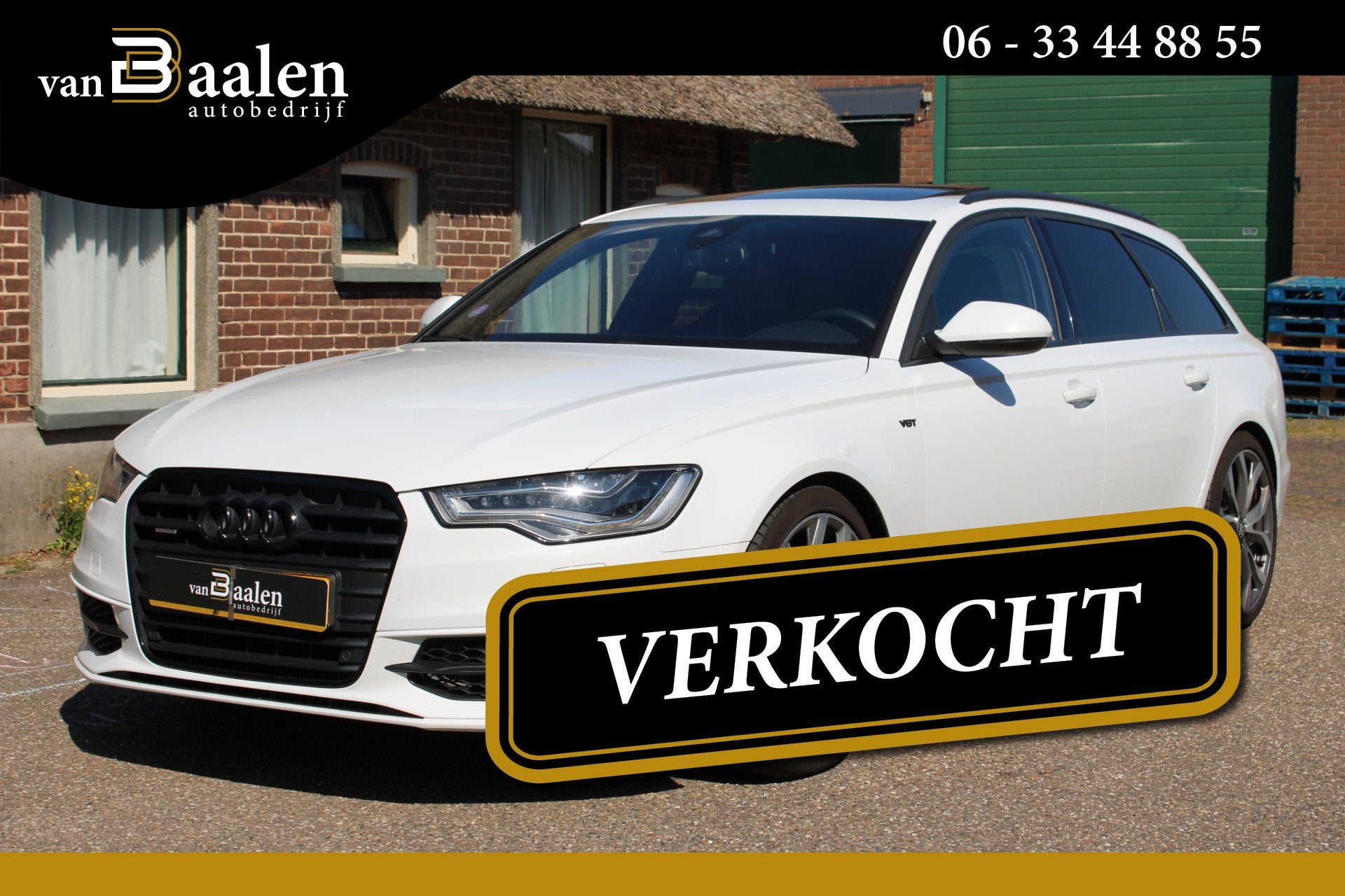 Audi A6 Avant 3.0 TFSI quattro S-Line *VERKOCHT!* (bj 2013), Auto's, Automaat, Euro 5, Gebruikt, Zwart
