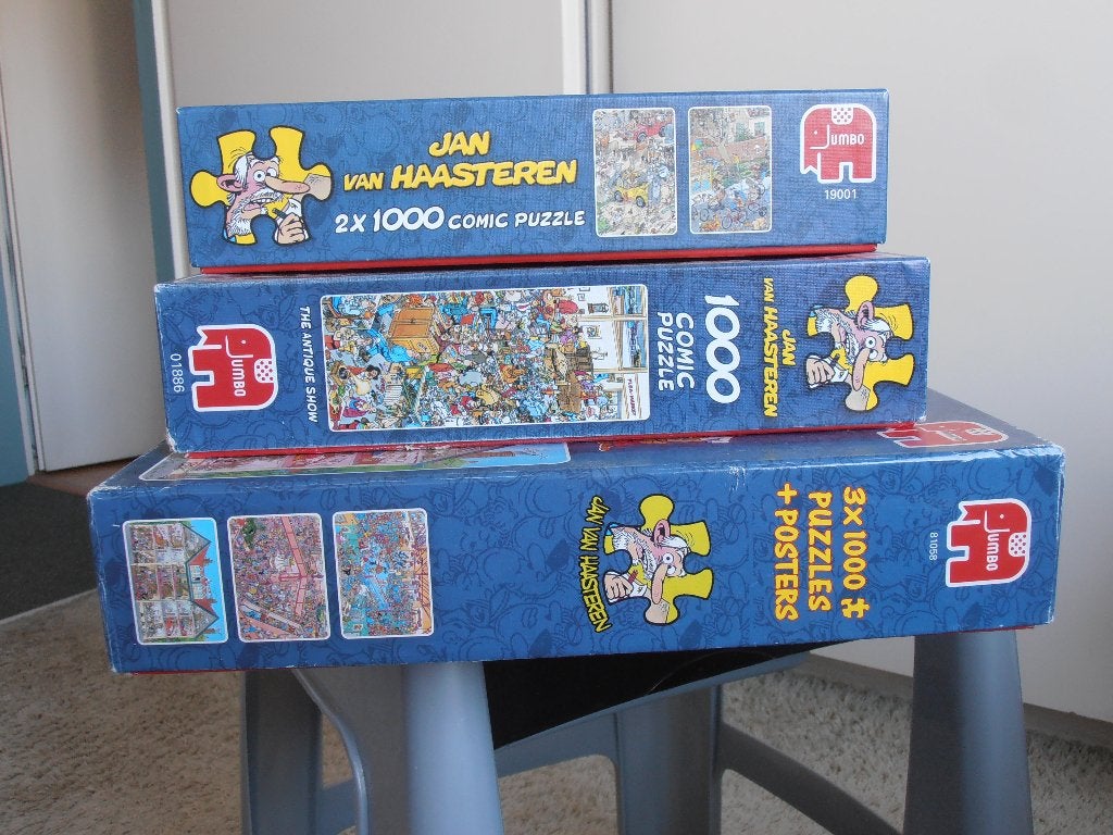 Legpuzzel Jan van Haasteren, Ophalen, 500 t/m 1500 stukjes, Gebruikt, Legpuzzel