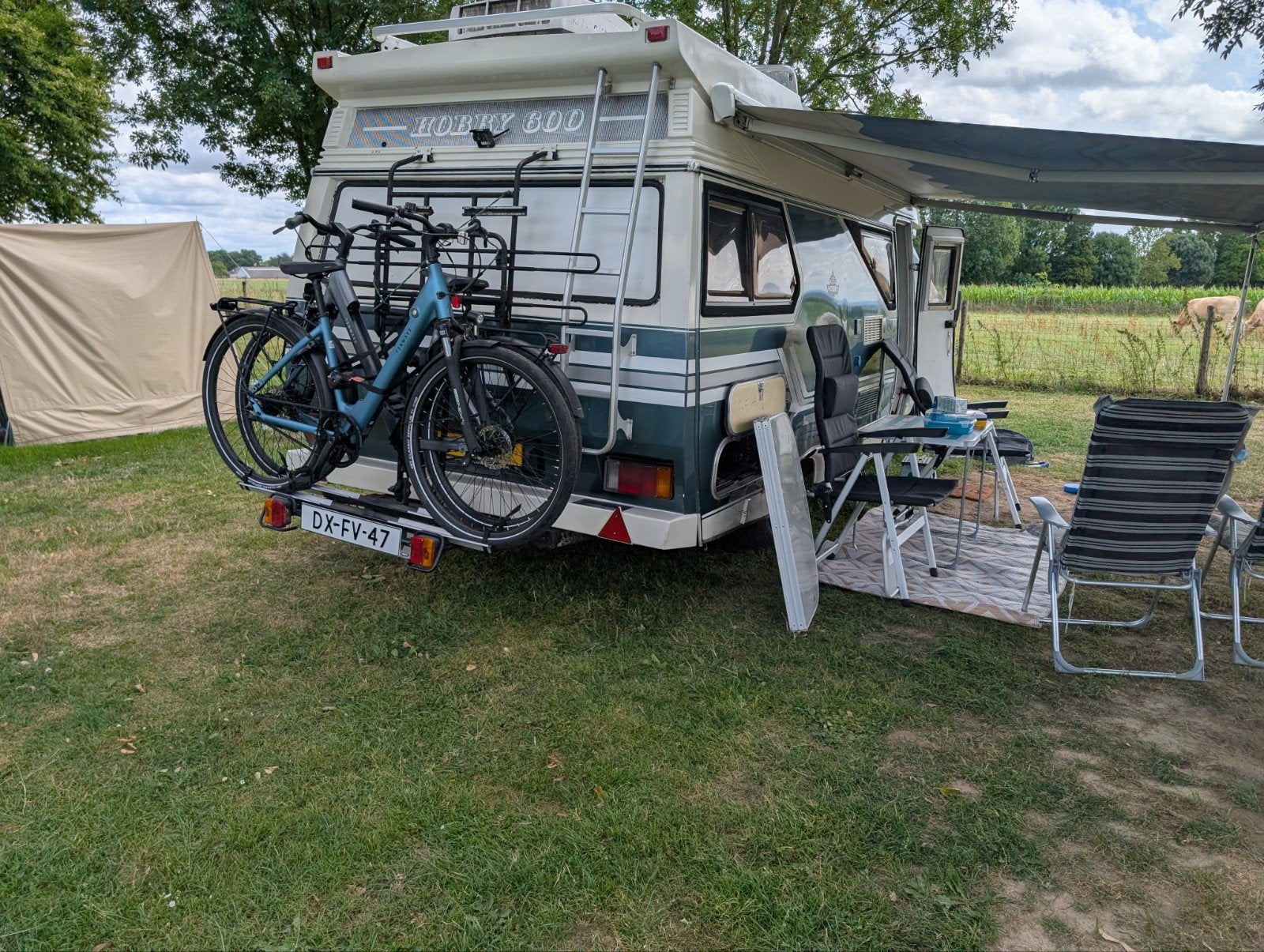 Fiat Hobby600, Standaard zit, Fiat, Koelkast, 6 tot 7 meter