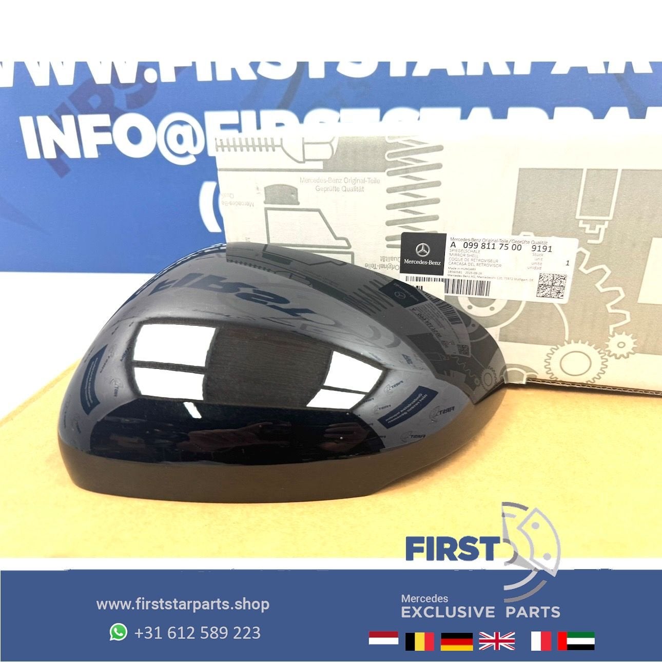 Mercedes spiegelkap W177 W118 H247 X247 W206 W236 W257 W214