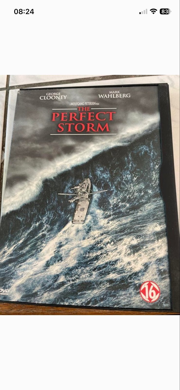 The Perfect Storm DVD, Cd's en Dvd's, Dvd's | Actie, Zo goed als nieuw, Actie, Vanaf 16 jaar, Ophalen of Verzenden