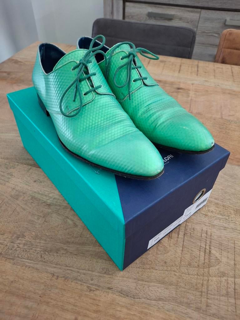 Mascolori veterschoenen groen maat 42, Mascolori, Overige kleuren, Ophalen of Verzenden, Zo goed als nieuw