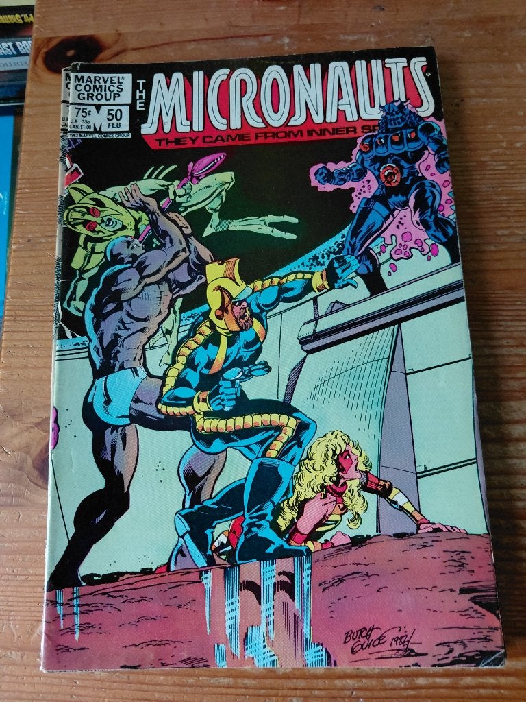 The Micronauts comics, Boeken, Amerika, Marvel Comics, Meerdere comics, Ophalen