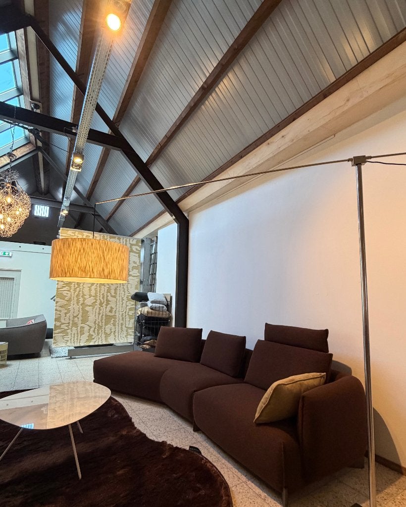 Leolux Naila hoek-lounge bank, Ophalen, Hoekbank, Stof, Vierpersoons of meer