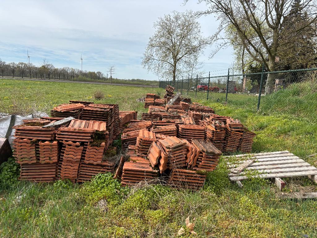 Gebruikte Dak pannen, Ophalen, Gebruikt, Steen of Klei, 15 m² of meer