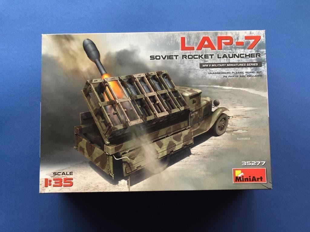 MiniArt	35277	Soviet Rocket Launcher LAP7 1/35, Ophalen of Verzenden, Nieuw, 1:32 tot 1:50, Italeri