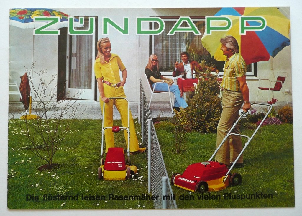 Zündapp Folder Grasmaaaiers (1980) Benzine/Accu, Verzenden, Zo goed als nieuw, Folder
