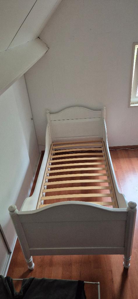 Eenpersoonsbed, Ophalen, Gebruikt, 90 cm, Eenpersoons
