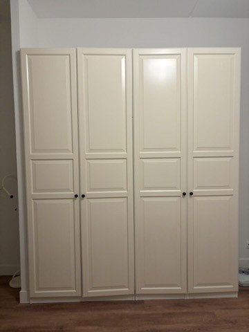 IKEA PAX kledingkast 200x58x236 wit, Met deur(en), Overige materialen, 200 cm of meer, Ophalen of Verzenden