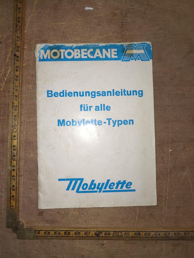 Motobecane Mobylette handleiding D, Ophalen of Verzenden, Gebruikt
