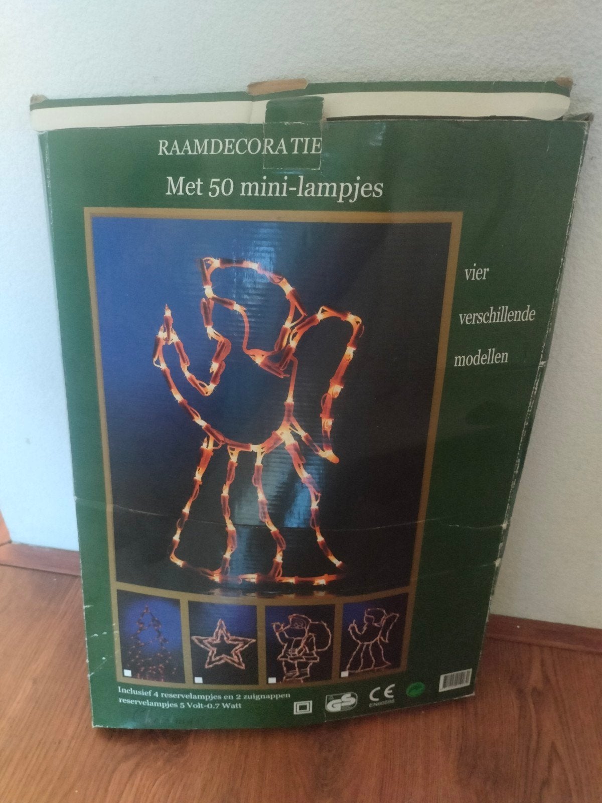 Kerst engel, Ophalen