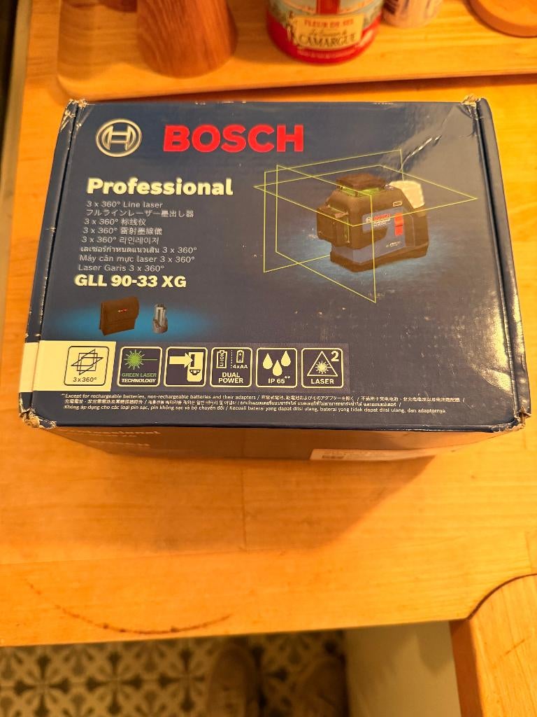 Bosch Pro GLL90-33XG Nieuw, Ophalen of Verzenden, Nieuw, Overige meters