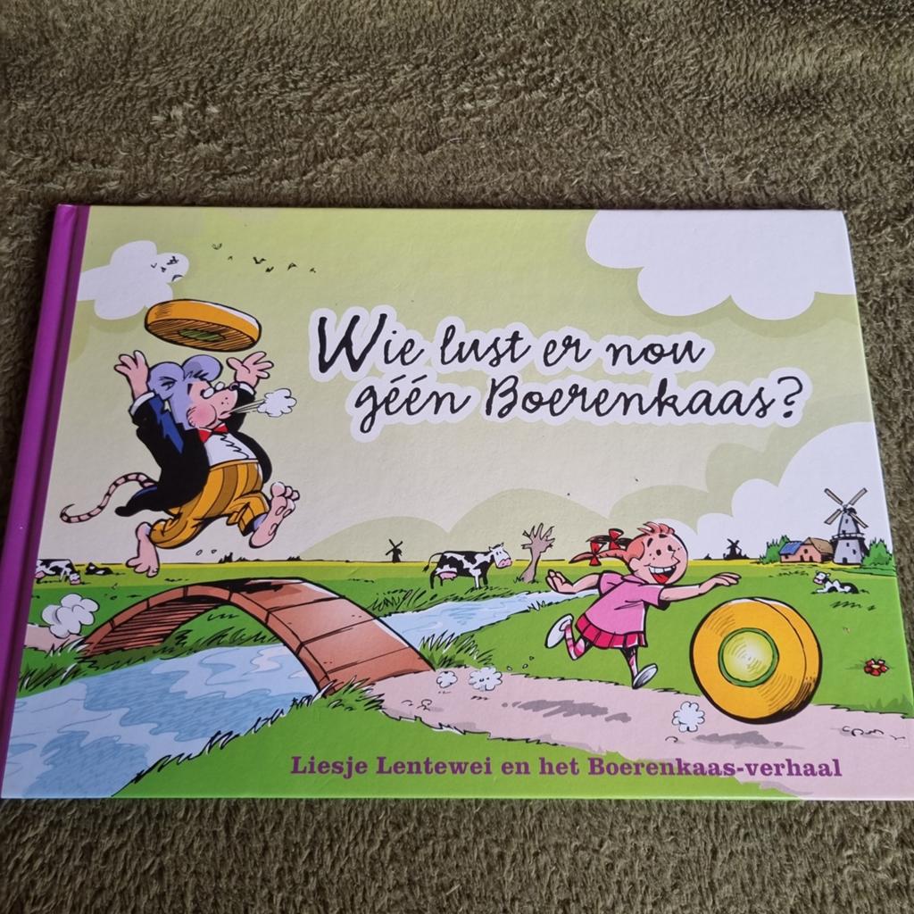 Wie lust er nou geen Boerenkaas? - Kinderboek, Ophalen of Verzenden, Zo goed als nieuw, Onbekend, Fictie algemeen