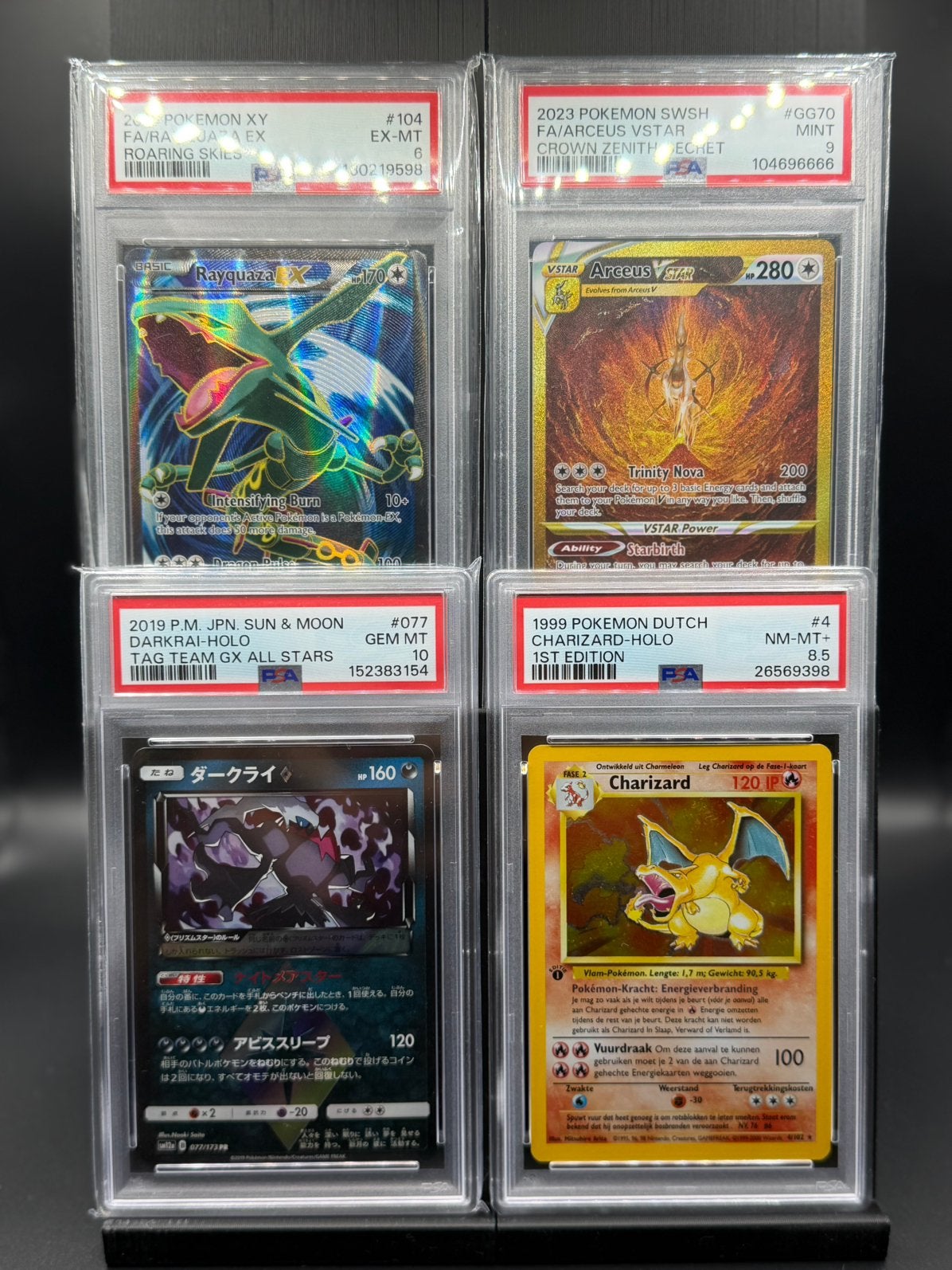 Pokemon PSA Slabs High End + Low End, Ophalen of Verzenden, Zo goed als nieuw