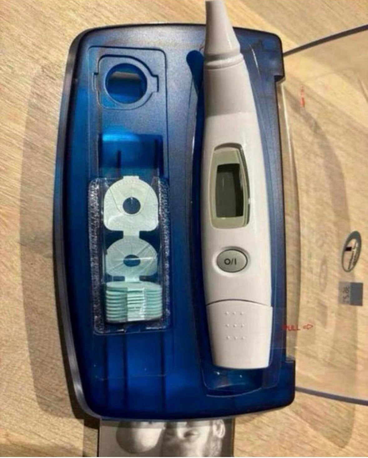 Oorthermometer electronisch nieuw, Ophalen of Verzenden, Nieuw
