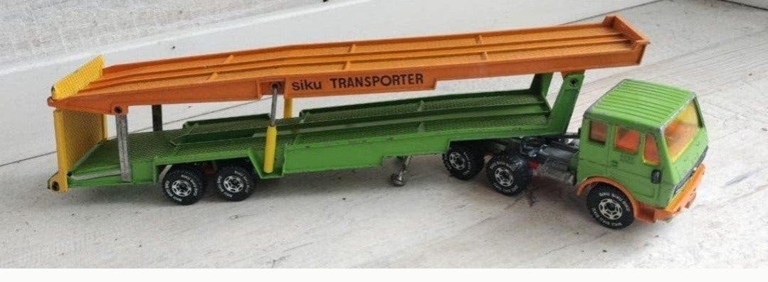 SIKU MERCEDES BENZ autotransporter, Ophalen of Verzenden, Gebruikt, Bus of Vrachtwagen, SIKU