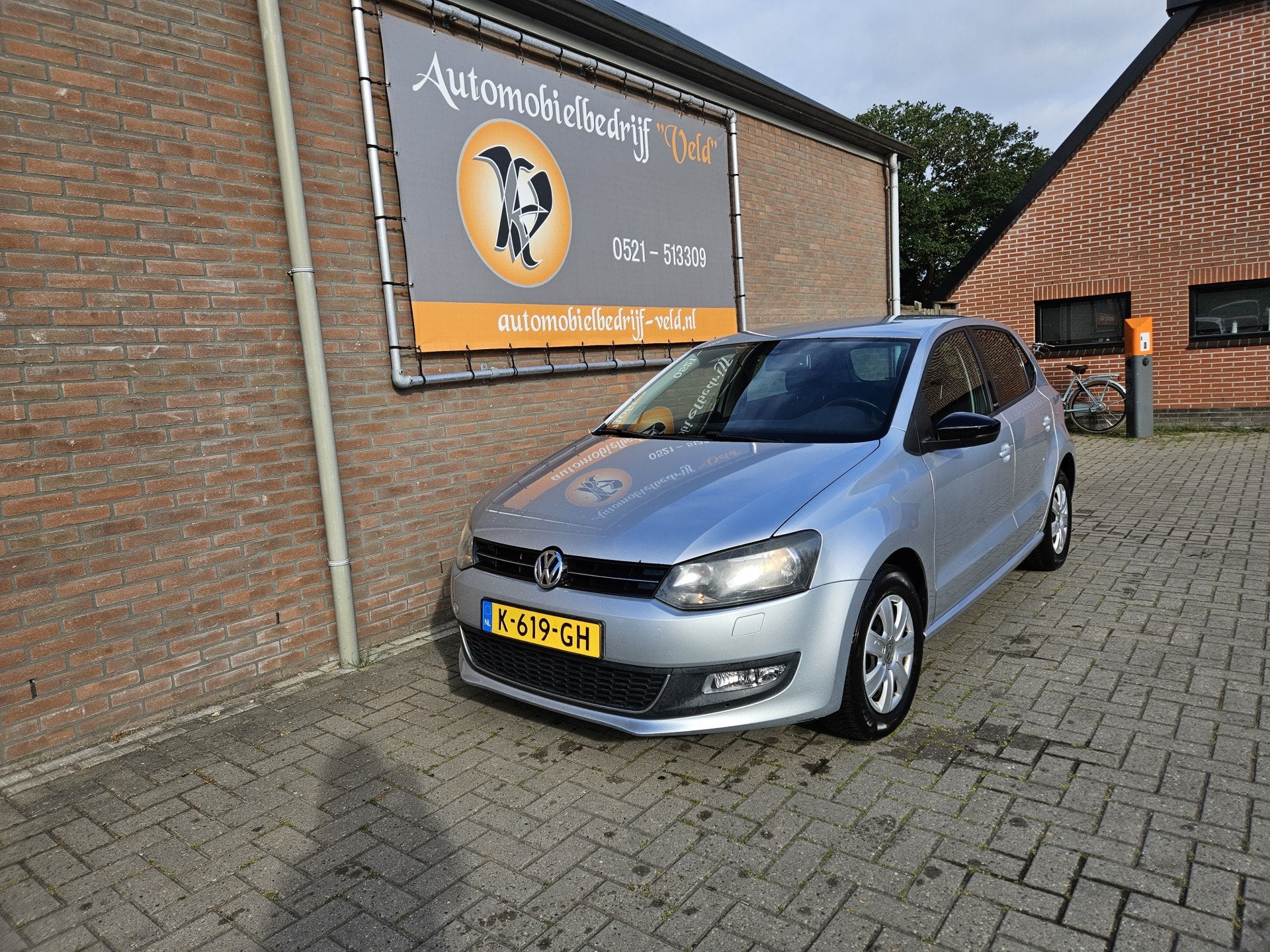 Volkswagen Polo 1.2-12V BlueMotion Comfortline (bj 2012), Euro 5, Zwart, 1198 cc, Bedrijf