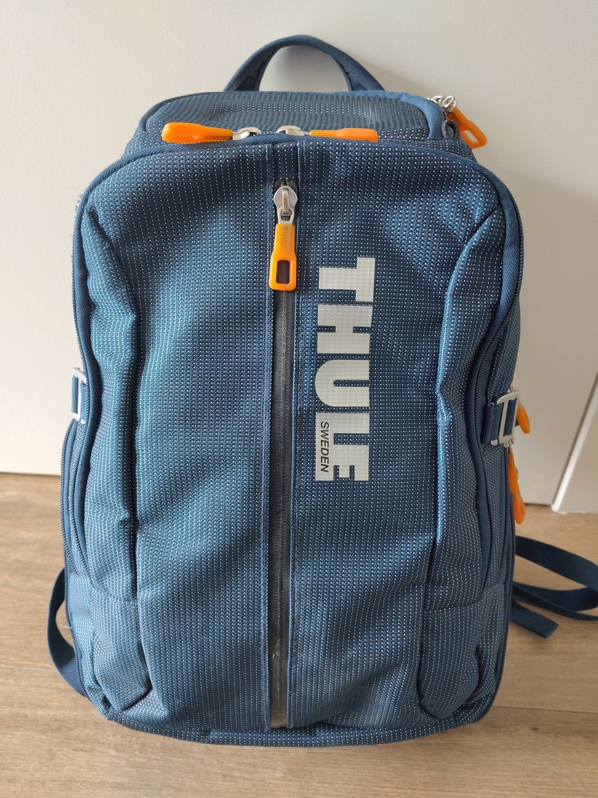 Blauwe Thule Crossover 25L rugzak, Sport en Fitness, Ophalen of Verzenden, Zo goed als nieuw, Rugzak