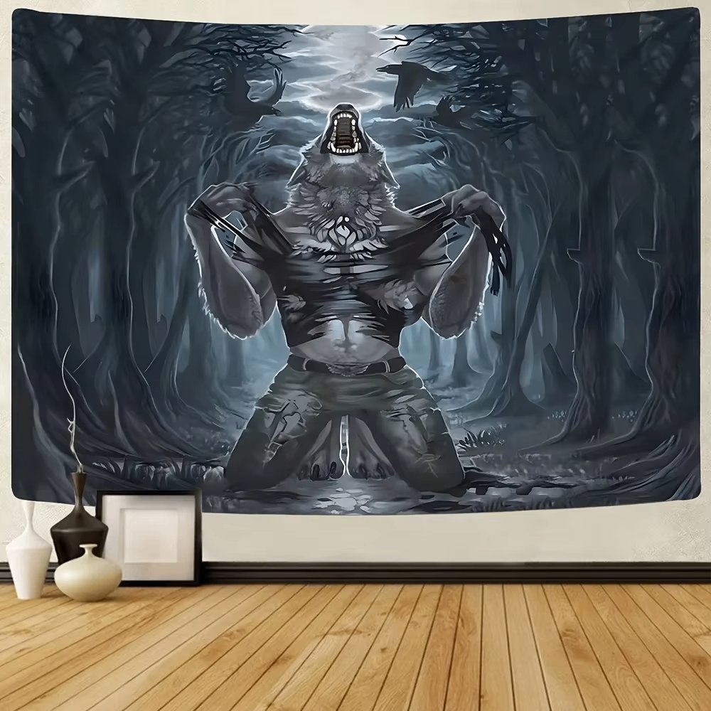 Weerwolf Wandkleed, Verzenden, Nieuw, Wandkleed