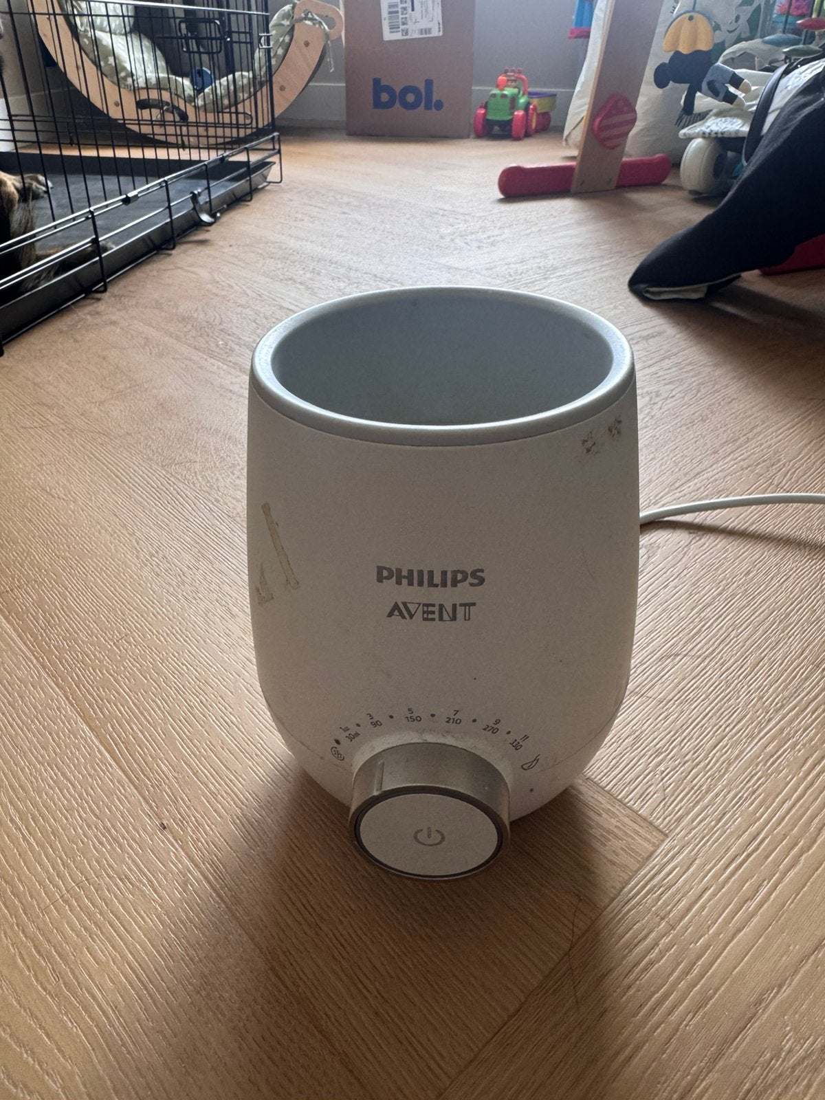 Philips Avent flessenwarmer, Kinderen en Baby's, Babyvoeding en Toebehoren, Ophalen of Verzenden, Gebruikt, Flessen- of potjesverwarmer