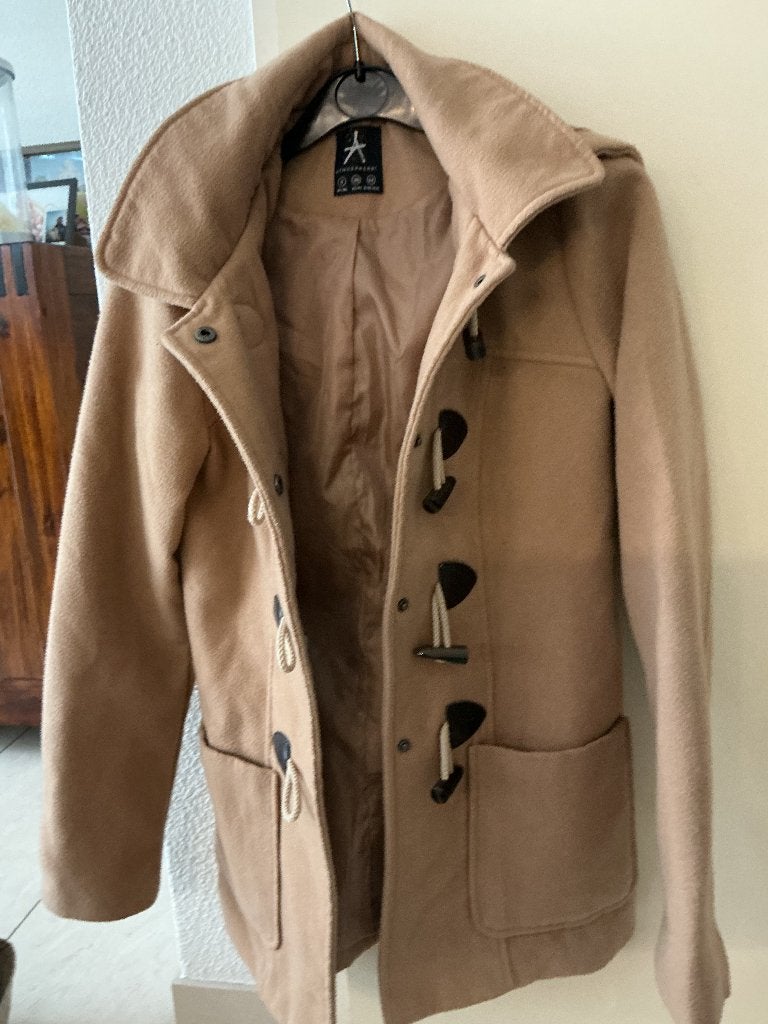 Dames jas maat S Camel kleur, Overige kleuren, Onbekend., Ophalen of Verzenden, Zo goed als nieuw