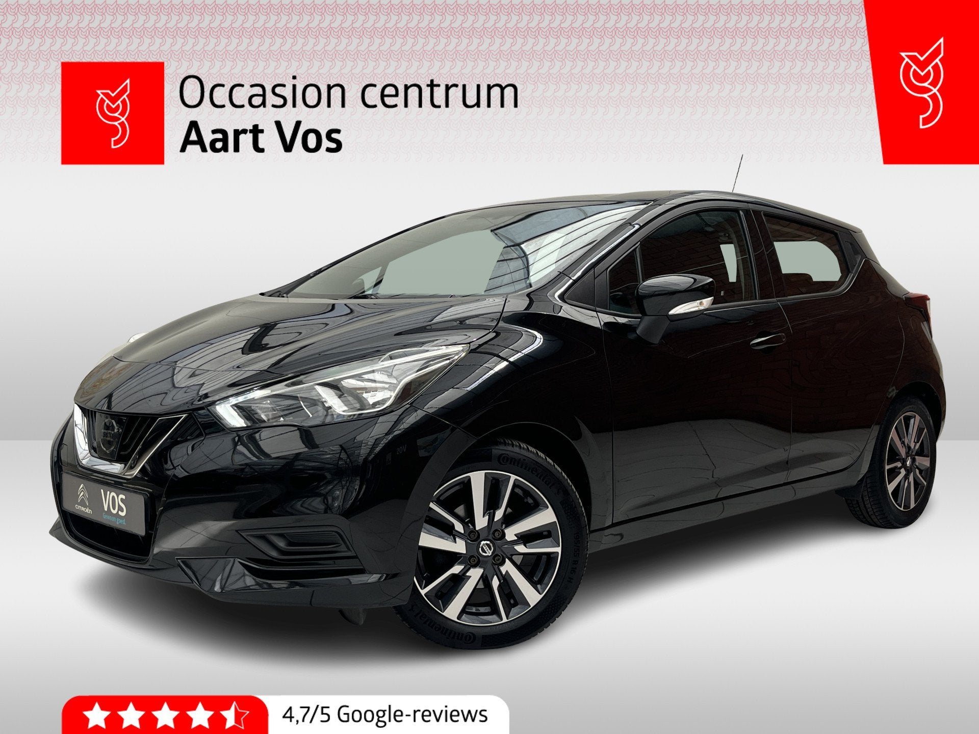 Nissan Micra 1.0L Acenta | Trekhaak afneembaar | Bluetooth |, 12 maanden, Stof, Gebruikt, Zwart