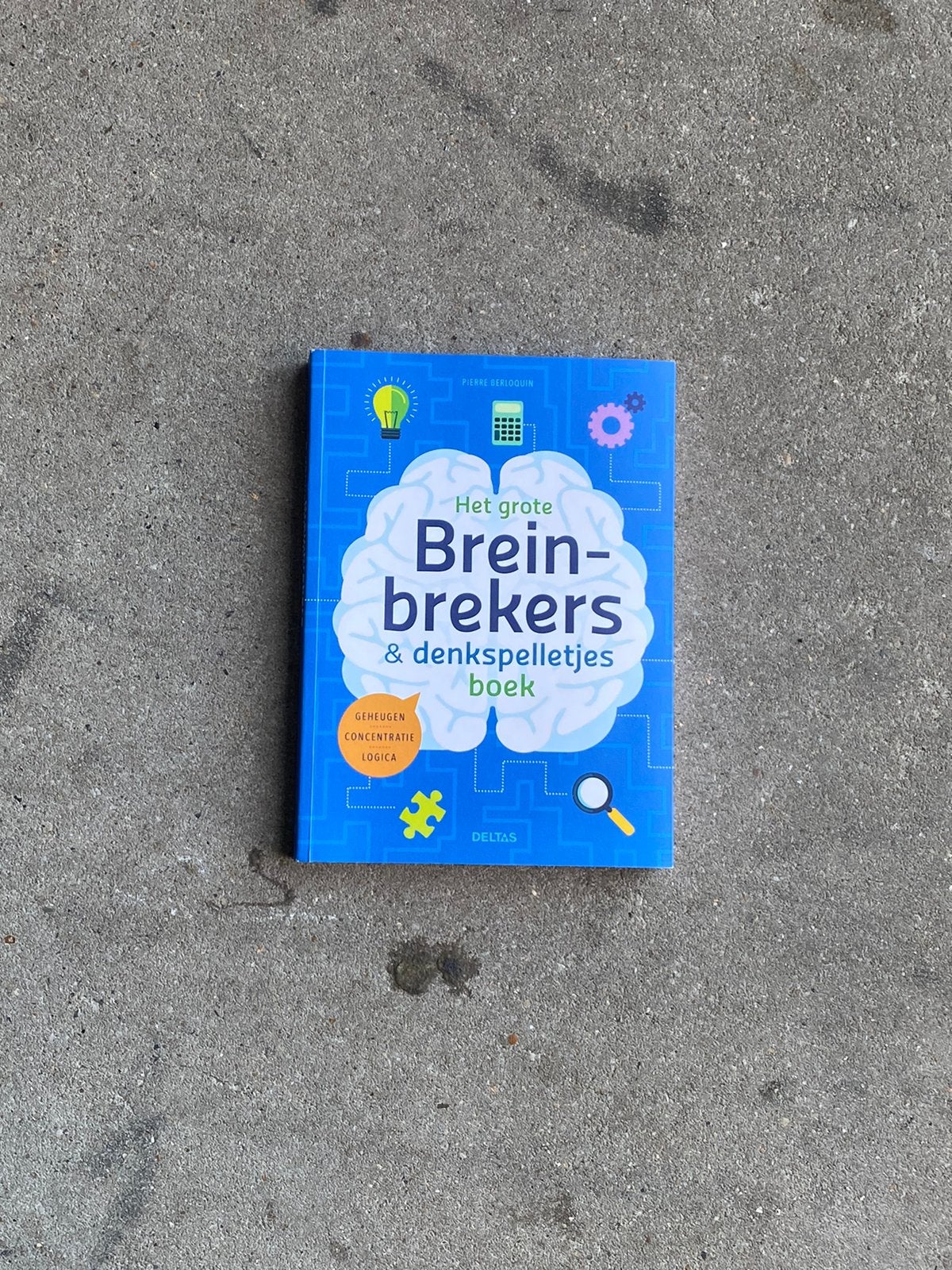 Een boek slimme mensen breinbreker, 1 speler, Ophalen of Verzenden, Zo goed als nieuw, Vanaf 3 jaar
