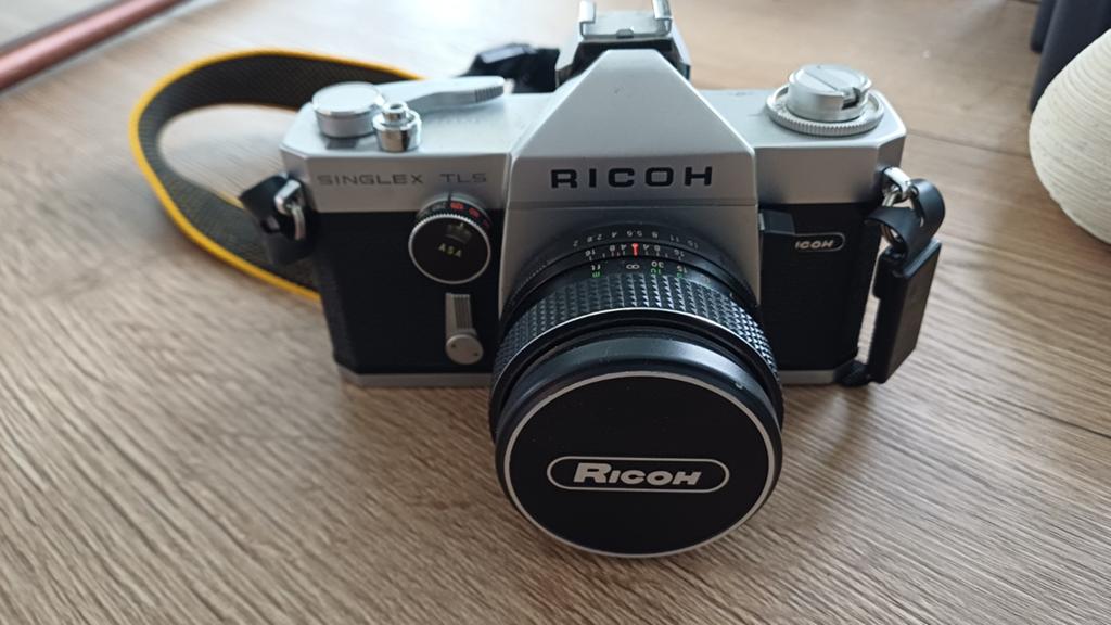 Ricoh singlex TLS met 50mm 2.0, Ophalen of Verzenden, Spiegelreflex, Overige Merken