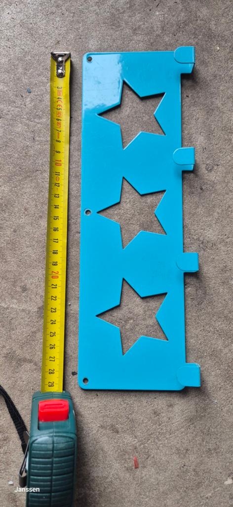 Hema kinder kapstok strip blauw met sterren, Ophalen of Verzenden
