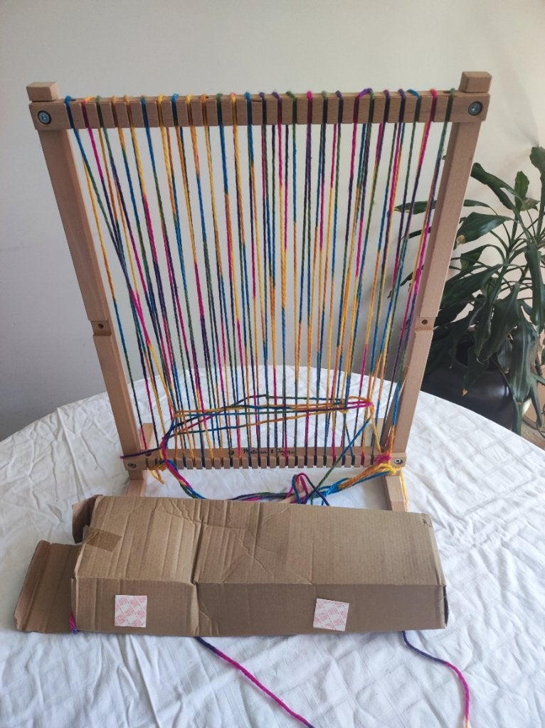 Weefgetouw is de Multi-Craft Weaving Loom, Ophalen, Zo goed als nieuw