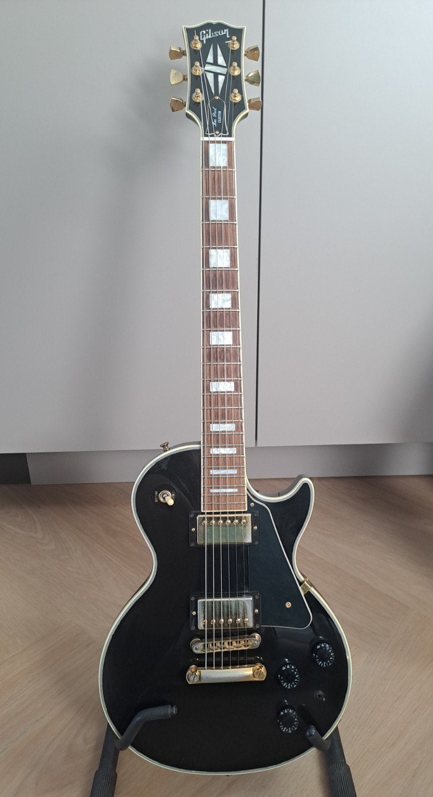 Gibson Les Paul Custom Lite Ebony uit 2013, Ophalen, Gebruikt, Solid body, Gibson