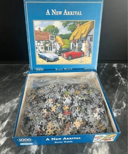 Gibsons Puzzel 1000 stukjes New Arrival Kevin Walsh, Ophalen of Verzenden, 500 t/m 1500 stukjes, Zo goed als nieuw