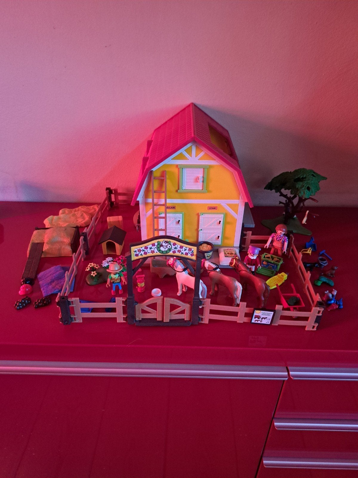 playmobil ponystal, Ophalen of Verzenden