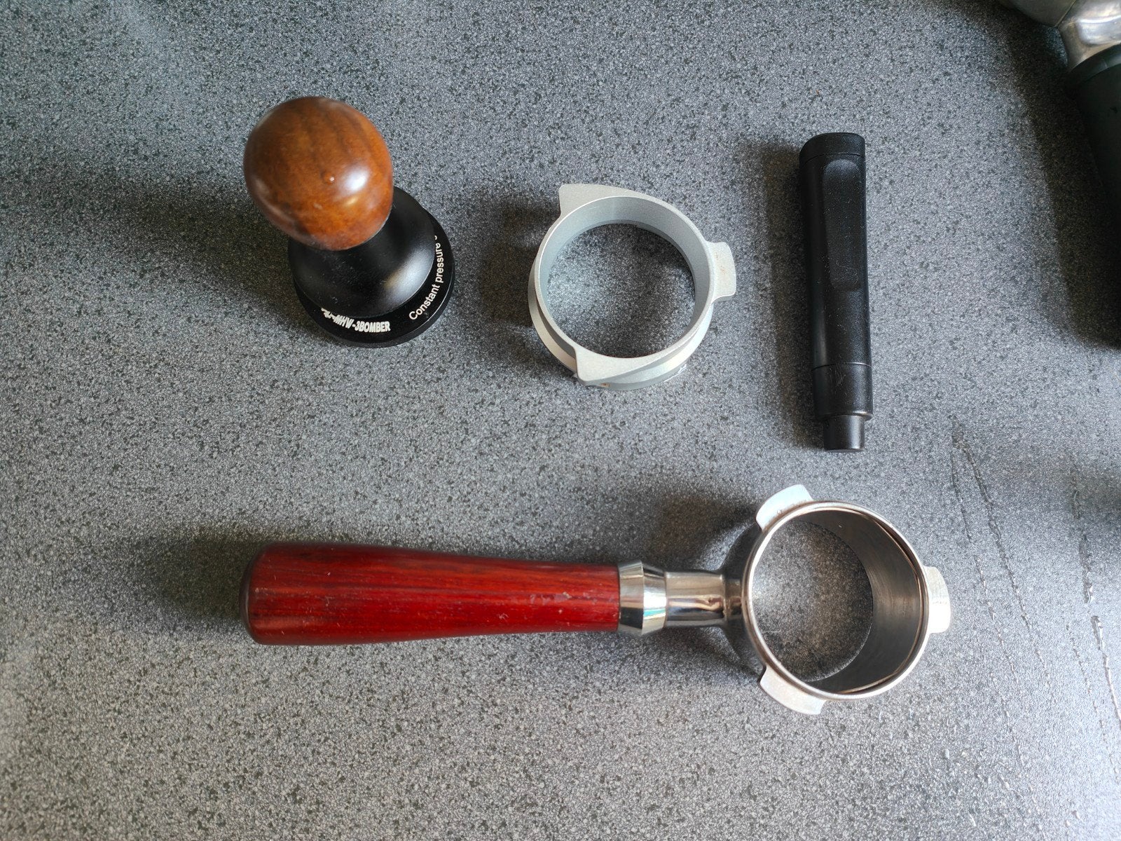 Naked Portafilter, Funnel, WDT en Constant Pressure Tamp, Ophalen of Verzenden
