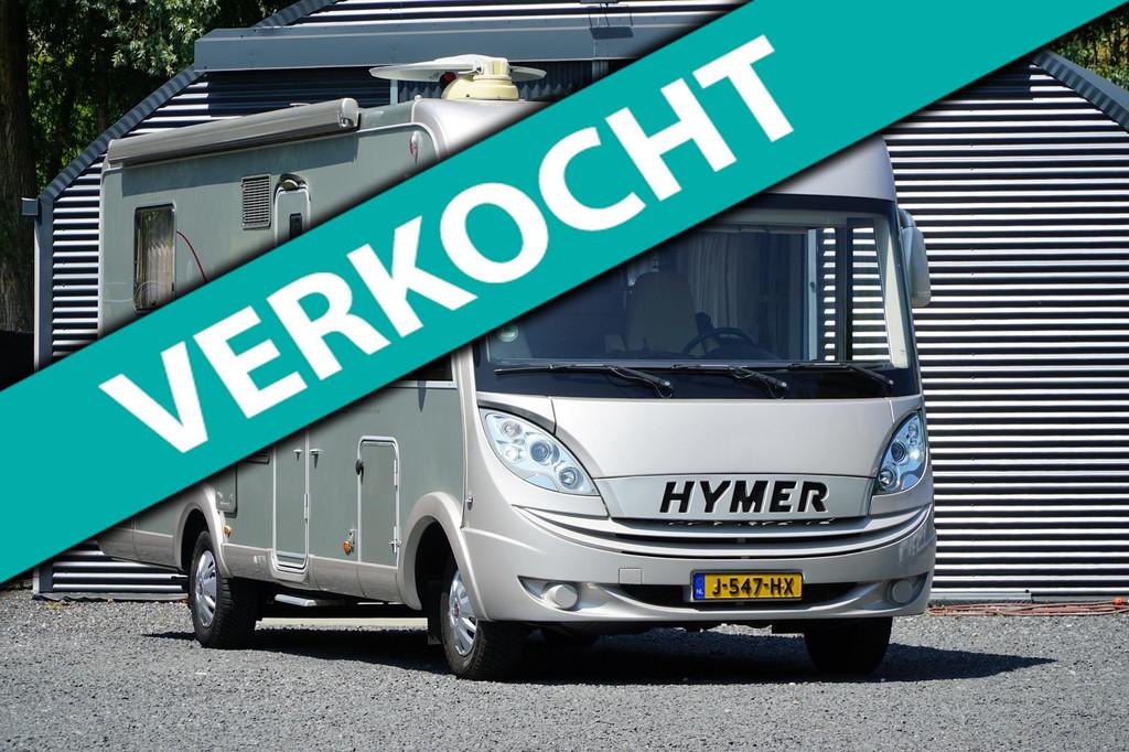 Hymer B698 SL Queensbed Hefbed Garage Airco {Luchtvering} C1, Integraal, 7 tot 8 meter, Bedrijf, Hymer