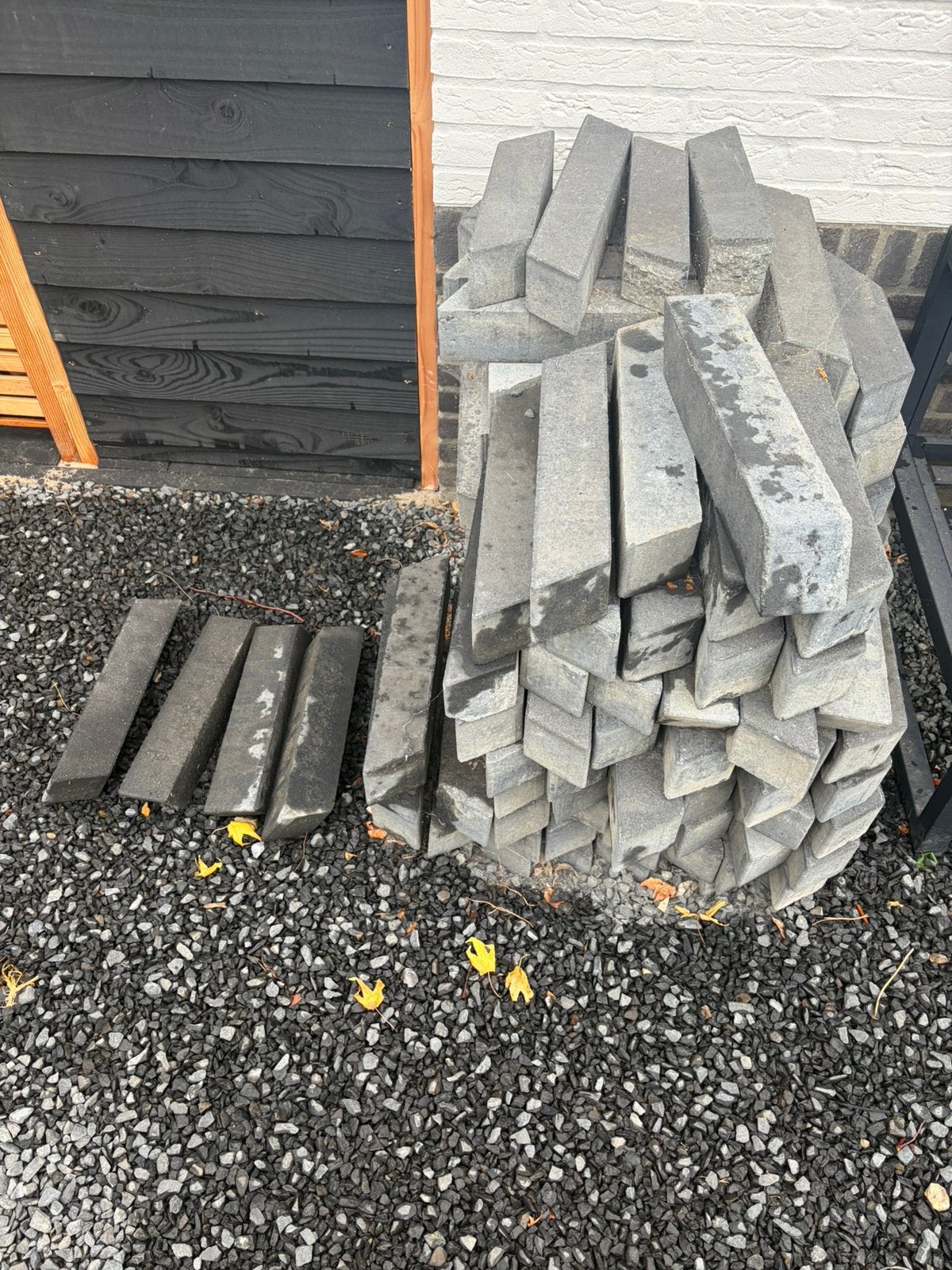 Exluton Romano Punto Visgraat bakstenen, Tuin en Terras, Ophalen, Zo goed als nieuw, Beton, Klinkers