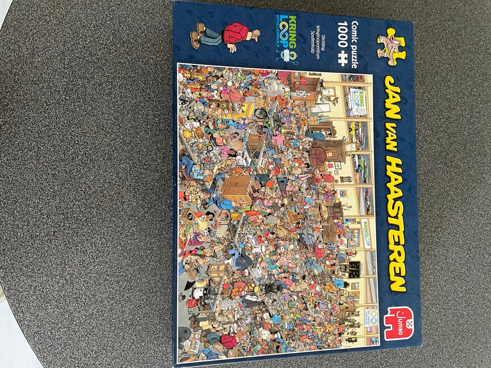 Jan van Haasteren puzzel de kringloop, Ophalen of Verzenden, 500 t/m 1500 stukjes, Zo goed als nieuw