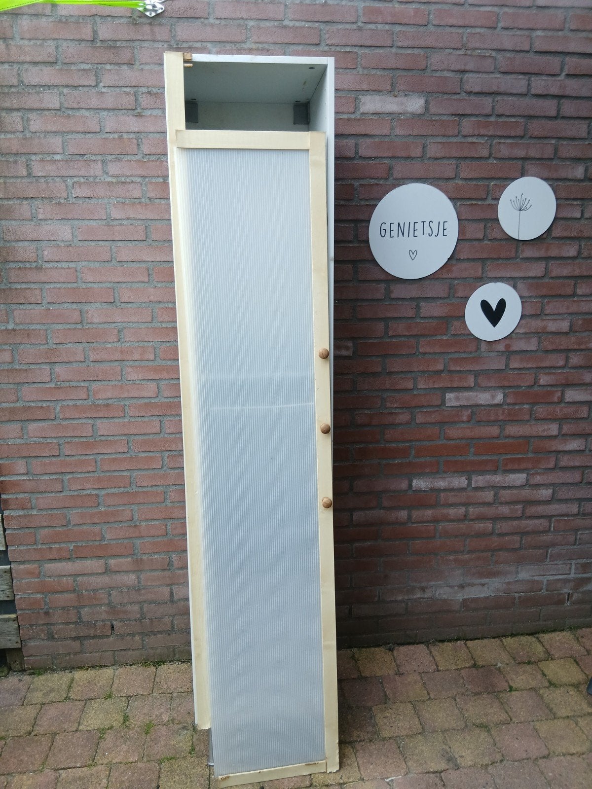 Oud badkamerkast oud ijzer GRATIS, Doe-het-zelf en Verbouw, Metalen, Ophalen, Gebruikt