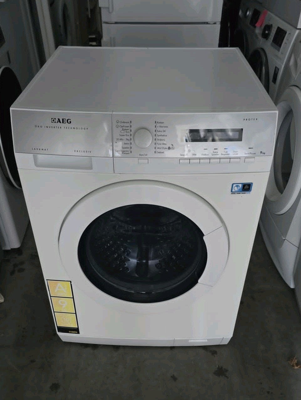 Prachtige ruime AEG Lavamat Protex wasmachine! 9KG! Garantie, 8 tot 10 kg, Ophalen of Verzenden, Zo goed als nieuw, Aeg