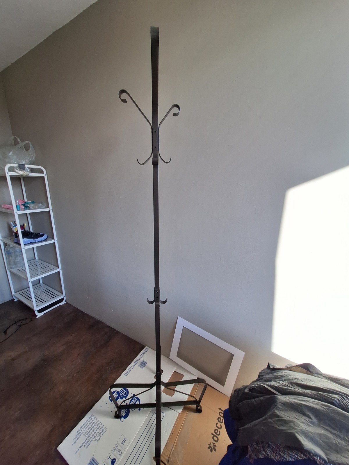 Ikea Portis staande kapstok H190, Huis en Inrichting, Woonaccessoires | Kapstokken, Ophalen, Zo goed als nieuw, Metaal, Staande kapstok