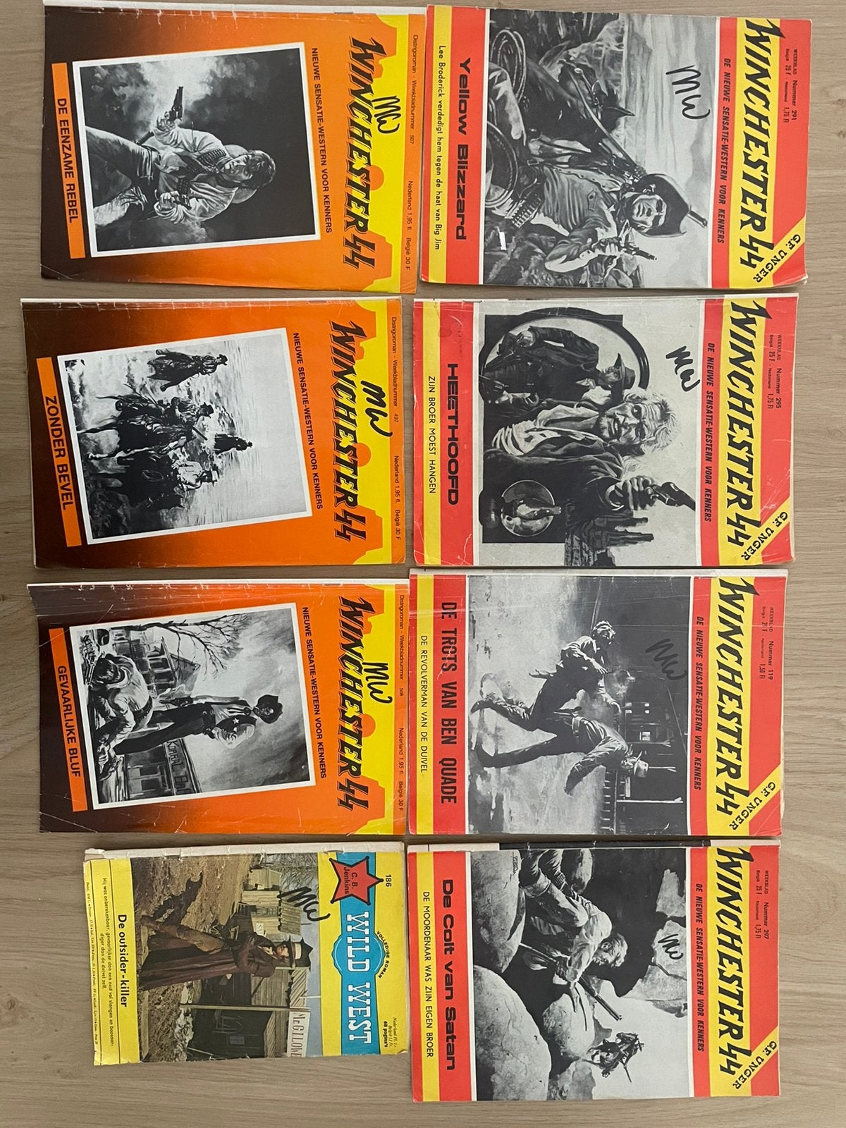 Winchester, colt45 en wild west   Tekoop of Ruilen, Boeken, Ophalen of Verzenden, Gelezen