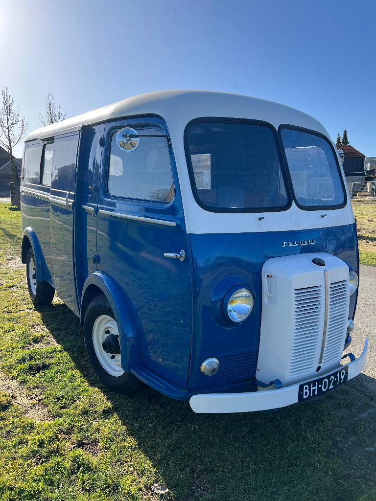 Peugeot bestelbus D4BD 1964 Blauw - Nez de Cochon, Voorwielaandrijving, Overige carrosserieën, Blauw, 1816 cc