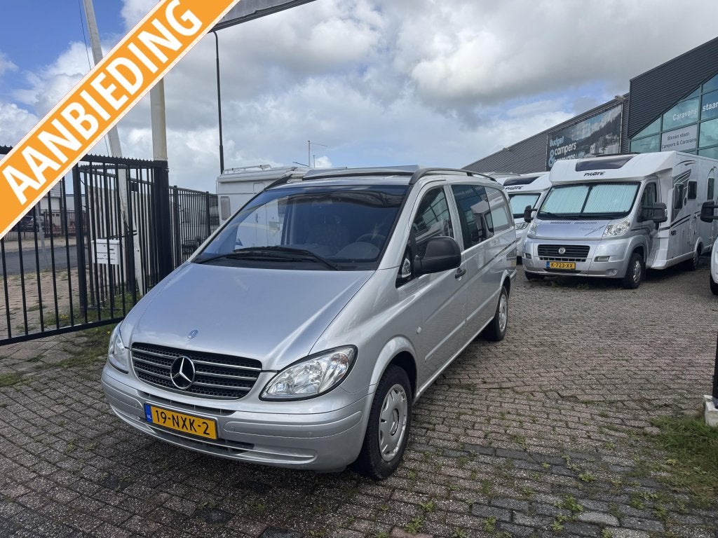 Mercedes-Benz Vito 111 CDI Camperbus met toilet, Koelkast, Tot en met 2, Mercedes-Benz, Bedrijf